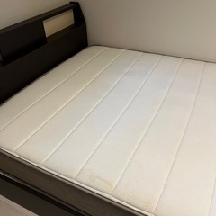 ニトリ　ダブルベット　コンセント&収納付きの画像