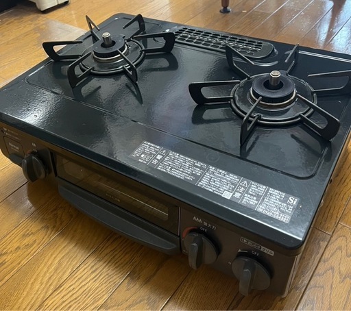 リンナイ　二口ガスコンロ