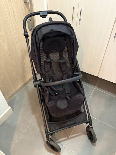 【サイベックス　ベビーカー】メリオカーボン(ブラック)