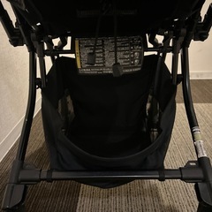 コンビ　AB型ベビーカー　メチャカルハンディオート4キャス　レインカバー付きの画像