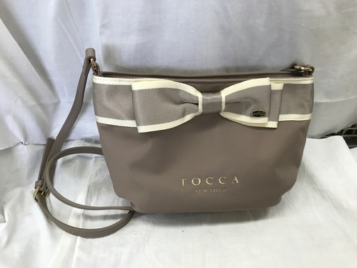 ⭐︎ドリーム2号館⭐︎TOCCA/BICOLOR RIBBON POCHETTE ポシェット/ベージュ