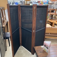 11/24 値下げ⭐️IKEA イケア⭐️パーテーション⭐️SLATTO スラット⭐️ウッドフレーム⭐️おしゃれ⭐️2513の画像