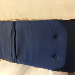 中古 座椅子 背面角度 4段切り替え ベージュ系の画像