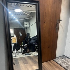 IKEA HEMNES ヘムネス 全身ミラー 74×165cm ...