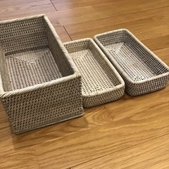 かご3点セットの画像