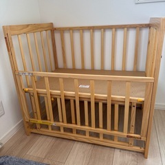 ベビーベッド　happiness 　ヤトミ　　の画像