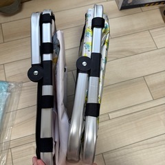 折りたたみ式保冷バック　2つの画像