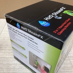 中古 未使用未開封 ダイレクトテレショップ  H2o スチームFX ハンディスチーマー グリーン H2O-SFX-RTLの画像