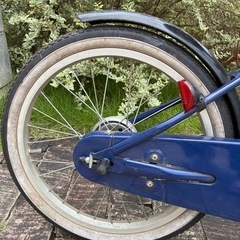 18インチネイビー自転車アサヒの画像