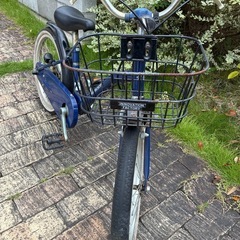 18インチネイビー自転車アサヒの画像