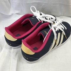 ⭐︎ドリーム2号館⭐︎ジモティ割/adidas NEO ローカットスニーカー/ネイビー/24cmの画像