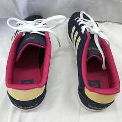⭐︎ドリーム2号館⭐︎ジモティ割/adidas NEO ローカットスニーカー/ネイビー/24cmの画像