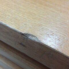 センターテーブル 幅120×55cm 格子 ルーバー調の引出し ナチュラル ローテーブル 座卓 北欧風☆ 札幌市 北区 屯田 の画像