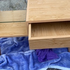 机 木製美品 の画像