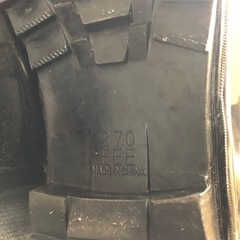 長靴　作業用　黒　HEIGI　サイズ27ｃｍの画像