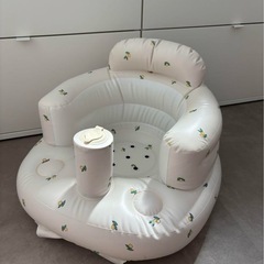 バスチェア オリーブ柄の画像