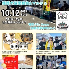 10/12 松阪市 M's House保護犬猫里親会