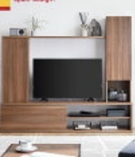 ロウヤ　LOWYA テレビ台　テレビボード　収納　壁面