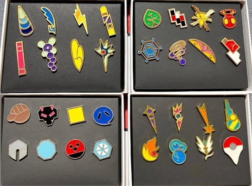 ポケットモンスター ポケモンジムバッジ～カントー編～｜ガシャポン