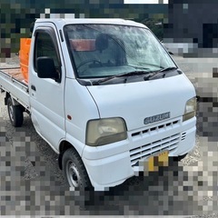 スズキ キャリイ 4WD A/C パワステ 5MT車体 実働