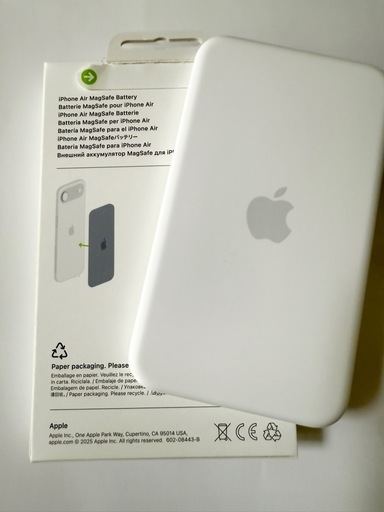未使用　純正　iPhone Air バッテリー　MagSafe