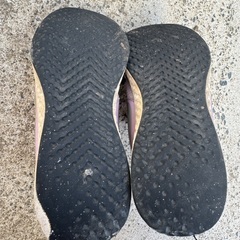 紫 ナイキ スニーカー 20cm NIKEの画像