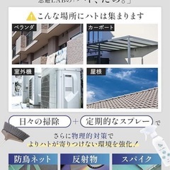 ハト、だめ。300mL 忌避ラボ ハト忌避剤の画像