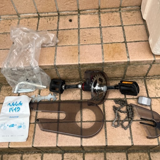 へんしんバイク　3〜6歳用　自転車　レッド