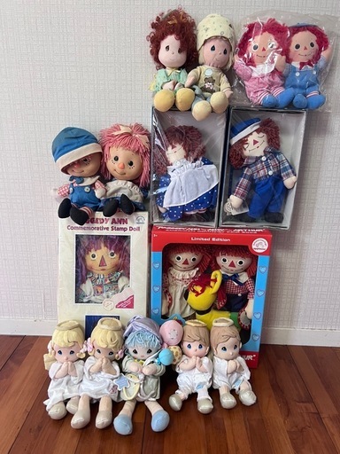 アンとアンディー　大量セット　ラガディー　ラガディ
アンディー　アンとアンディー人形　ヴィンテージ　アンティーク　入手困難　名護市　アメリカン雑貨