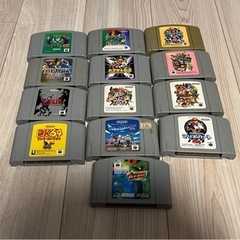 Nintendo64 本体　カセットの画像