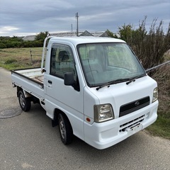 サンバートラック H15 TB 4WD MT5 ELシフト AC/PS 車検なしの画像