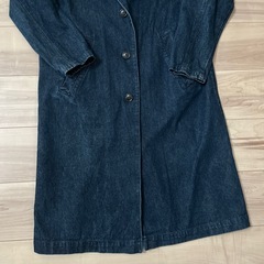 【美品】AZULデニムロングコートMの画像