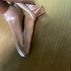 南国の女性像　木彫りの画像