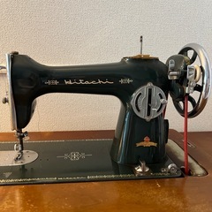 Hitachi 職業用ミシン ジャンク品の画像