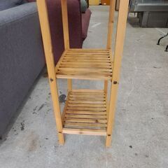 【リサイクルショップどりーむ天保山店】No.4297　ラック　木製タイプ　お手頃価格で販売中(≧▽≦)の画像