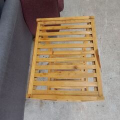 【リサイクルショップどりーむ天保山店】No.4297　ラック　木製タイプ　お手頃価格で販売中(≧▽≦)の画像