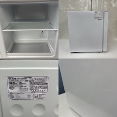 I346 🌈 2024年製の高年式♪ Abitelax 冷凍庫 (32L) ⭐ 動作確認済 ⭐ クリーニング済の画像