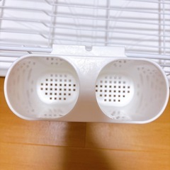 【お話中】食器 水切り かご 水が流れる トレー付 の画像