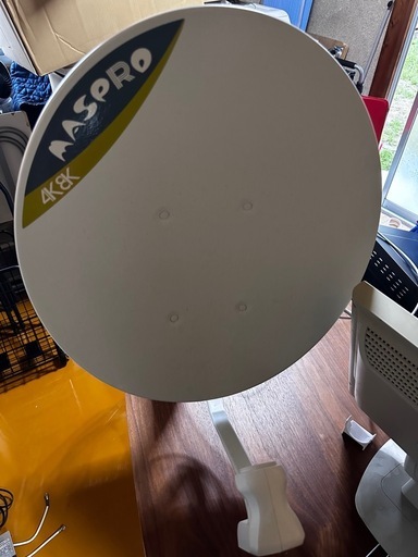 MASPRO BSアンテナBC45RL とKBM45N