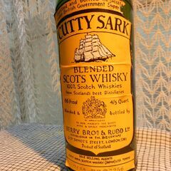 スコッチ　ウィスキー　Cutty sark  カテイサーク　レア品　３ｋ～4ｋしますの画像