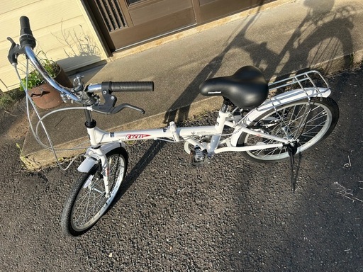 最終値下げ）折りたたみ自転車 20インチ 軽量 コンパクト 収納 便利 お買い得 6段変速