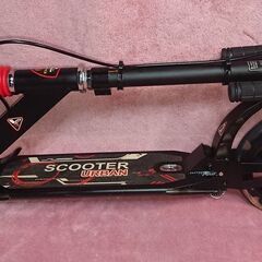 キックボード ホイール 20cm 大人用★折り畳み/高さ3段階★耐荷重100Kgの画像