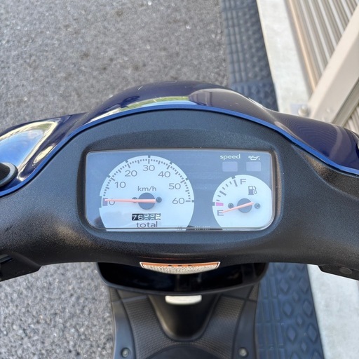 4256.高馬力2スト　レッツII キャブOH、サイスタ付属　バッテリー新品　千葉県柏市　即日配送、自走引き取りも可能