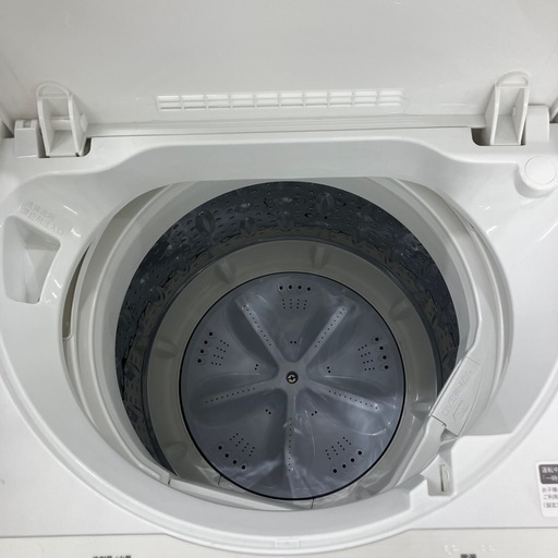 安心の6ヶ月間保証つき！　SHARP 全自動洗濯機　4.5kg 2019年製【トレファク堺福田店】