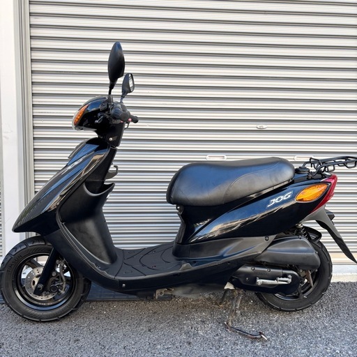 4258.上位グレード　ジョグDX フロントディスク、シート新品　千葉県柏市　即日配送、自走引き取りも可能