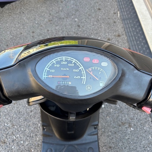 4258.上位グレード　ジョグDX フロントディスク、シート新品　千葉県柏市　即日配送、自走引き取りも可能