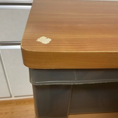 お話中♪3段チェスト♪木製天板の画像