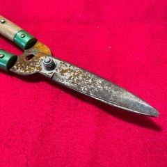 ② 中古品 刈込鋏 刈り込み鋏 庭木 生垣 枝葉 ガーデニング 剪定 枝落し 清元の画像