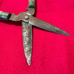 ② 中古品 刈込鋏 刈り込み鋏 庭木 生垣 枝葉 ガーデニング 剪定 枝落し 清元の画像