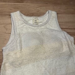 gelatepiqueノースリーブルームウェアワンピースの画像